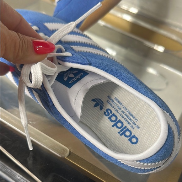 Adidas Blue and White Tokyo Sneakers - Picture 6 of 8